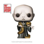POP HARRY POTTER VOLDEMORT W/NAGINI 10IN FIG