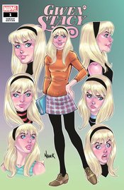 GWEN STACY #1 (OF 5) NAUCK FACES OF GWEN VAR