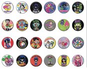 TEEN TITANS PX 144PC BUTTON ASST