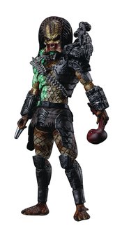 PREDATOR BATTLE DAMAGE JUNGLE PREDATOR PX 1/18 SCALE FIG (OC