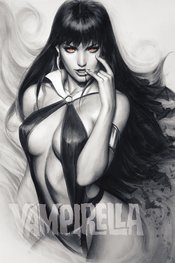 VAMPIRELLA #6 15 COPY ARTGERM CHARCOAL RED EYES FOC INCV