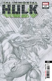 IMMORTAL HULK #27 2ND PTG ALEX ROSS VAR