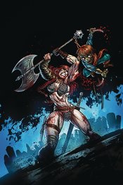 KILLING RED SONJA #1 GIDEON LTD VIRGIN GEDEON ZOMBIE VAR