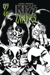 KISS ZOMBIES #5 30 COPY BUCHEMI B&W INCV