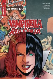 VAMPIRELLA RED SONJA #7 CVR E MOSS