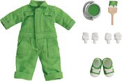NENDOROID DOLL OUTFIT SET COLORFUL OVERALLS LIME GREEN VER (