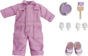 NENDOROID DOLL OUTFIT SET COLORFUL OVERALLS PURPLE VER