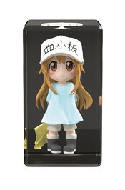 CELLS AT WORK PLATELET FULL COLOR 3D CRYSTAL FIGURE