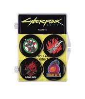 CYBERPUNK 2077 MAGNET 4 PACK SET