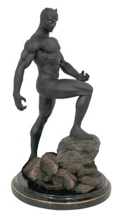 MARVEL PREMIER COLLECTION COMIC BLACK PANTHER STATUE