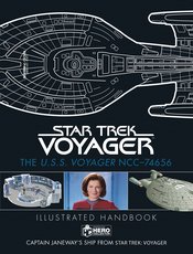 STAR TREK USS VOYAGER NCC 74656 ILLUS HANDBOOK HC