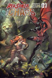 RED SONJA AGE OF CHAOS #1 HETRICK FOC BONUS VAR