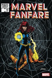 MARVEL FANFARE #10 FACSIMILE POSTER