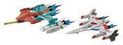 GALAXIAN GALAXIP & GALAGA FIGHTER FIGMA AF SET