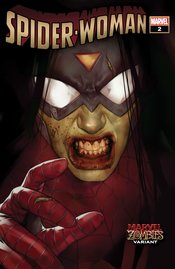 SPIDER-WOMAN #2 OLIVER MARVEL ZOMBIES VAR