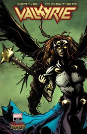 VALKYRIE JANE FOSTER #10 RODRIGUEZ MARVEL ZOMBIES VAR