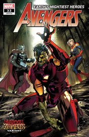 AVENGERS #33 BENJAMIN MARVEL ZOMBIES VAR