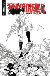 VAMPIRELLA #10 20 COPY GUNDUZ B&W INCV