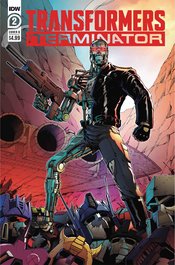 TRANSFORMERS VS TERMINATOR #2 (OF 4) CVR B COLLER