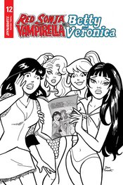 RED SONJA VAMPIRELLA BETTY VERONICA #12 10 COPY PARENT B&W I