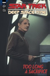 STAR TREK DS9 TOO LONG A SACRIFICE #2 CVR B PHOTO