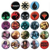 MAGIC THE GATHERING 144 PIECE BUTTON ASST (Net)
