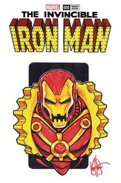 DF IRON MAN #600 HAESER SKETCH