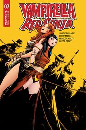 VAMPIRELLA RED SONJA #7 21 COPY LEE YELLOW FOC INCV