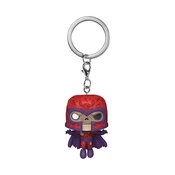 POCKET POP MARVEL ZOMBIES MAGNETO FIG KEYCHAIN