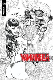 VAMPIRELLA #9 35 COPY ROYLE B&W FOC INCV