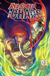 RED SONJA AGE OF CHAOS #3 HETRICK FOC BONUS VAR