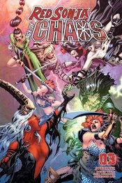 RED SONJA AGE OF CHAOS #3 LAU FOC BONUS VAR