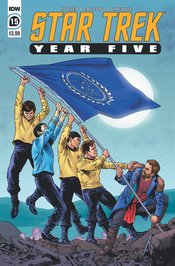 STAR TREK YEAR FIVE #15 CVR A THOMPSON