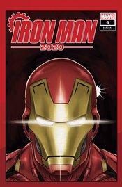IRON MAN 2020 #6 (OF 6) SUPERLOG HEADS VAR