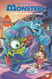 DISNEY PIXAR MONSTERS INC & UNIVERSITY MOVIE IN COMICS HC (R