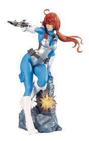 GI JOE SCARLETT SKY-BLUE BISHOUJO STATUE