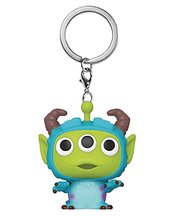 POCKET POP PIXAR ALIEN AS SULLEY KEYCHAIN