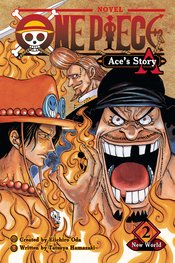 ONE PIECE ACES STORY NOVEL SC VOL 02 SPADE PIRATES