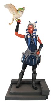 STAR WARS PREMIER COLLECTION CLONE WARS AHSOKA STATUE (O/A)