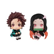 LOOK UP SER SER DEMON SLAYER KIMETSU 2PC PVC FIG SET W/GIFT