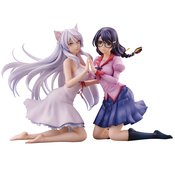 NEKOMONOGATARI TSUBASA HANEKAWA NON SCALE PVC FIG 2PC SET (C