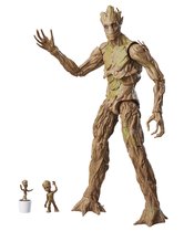 GOTG LEGENDS GROOT EVOLUTION 6IN SCALE AF 3PK CS