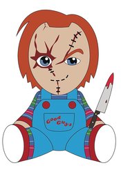 PHUNNY CHILDS PLAY CHUCKY HUGME 16IN PLUSH