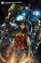 JUSTICE LEAGUE DARK #26 CARD STOCK BERMJO VAR ED