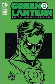 GREEN LANTERN 80TH ANN GREEN BLANK HAESER SGN & RMRK