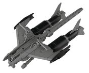 30 MINUTE MISSION 05 ATK SUB LT GRAY EXT ARM VEHICLE MDL KIT