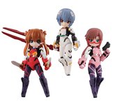 DESKTOP ARMY EVANGELION MOVIE VER 3PC DISPLAY