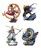 ONE PIECE LOGBOX REBIRTH WANOKUNI VOL1 4PC DISPLAY
