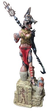 FFC HISTORICAL GODDESS COLL V1 ANUBIS 1/6 RESIN STATUE