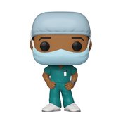 POP HEROES FRONT LINE WORKER MALE 2 VINYL FIGURE (APR208419)